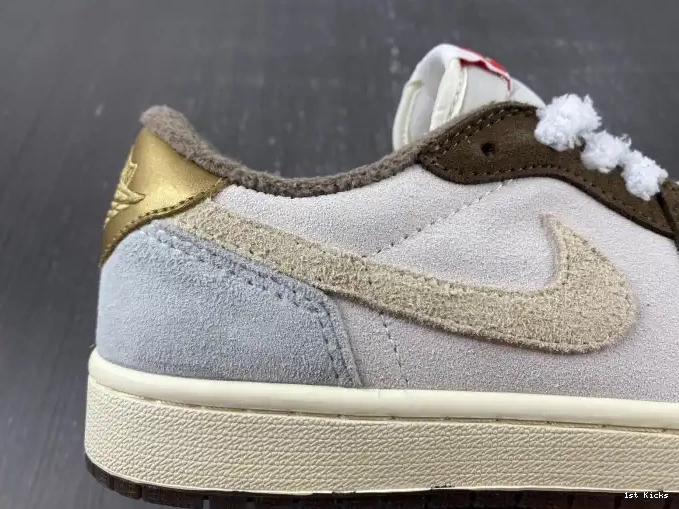 1st Kicks the OG Rabbit Year Air Retro Low Jordan 1 of DV1312-200 0531